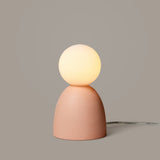 Solid Dune Table Lamps Lamps Franca NYC Blush Short 