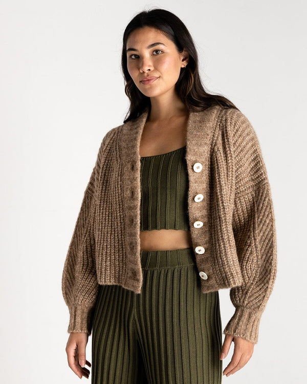 Soluna Collective Cozy Heather Cardigan | XS-3X Clothing Soluna Collective 