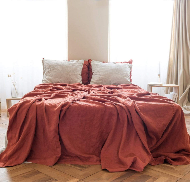 St. Barts Midweight Linen Bed Blanket