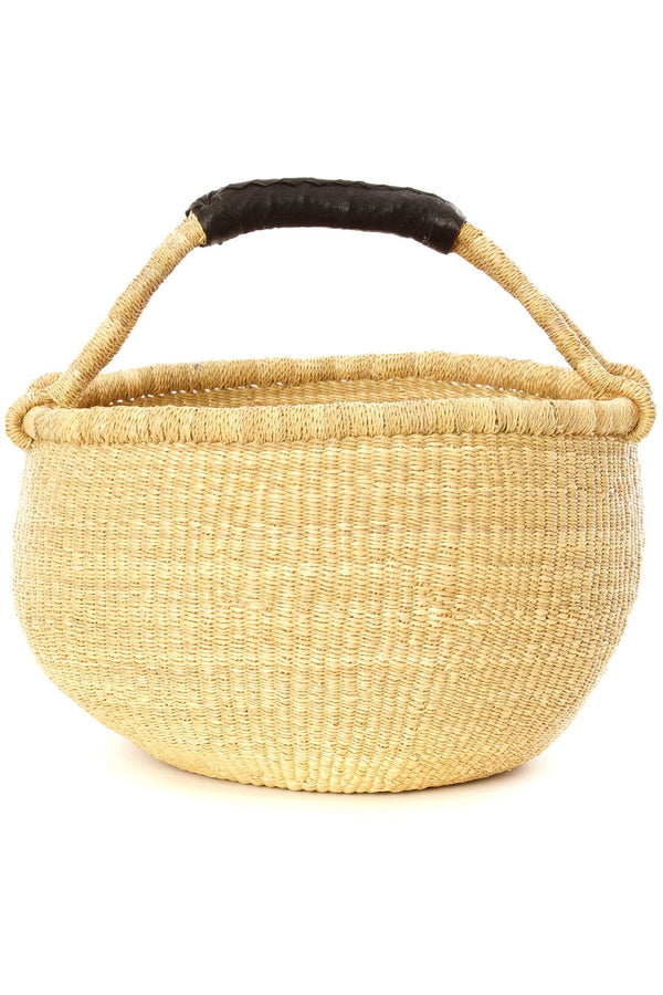 Swahili African Modern Basic Bolga Farmer's Market Shopper Basket Swahili African Modern 