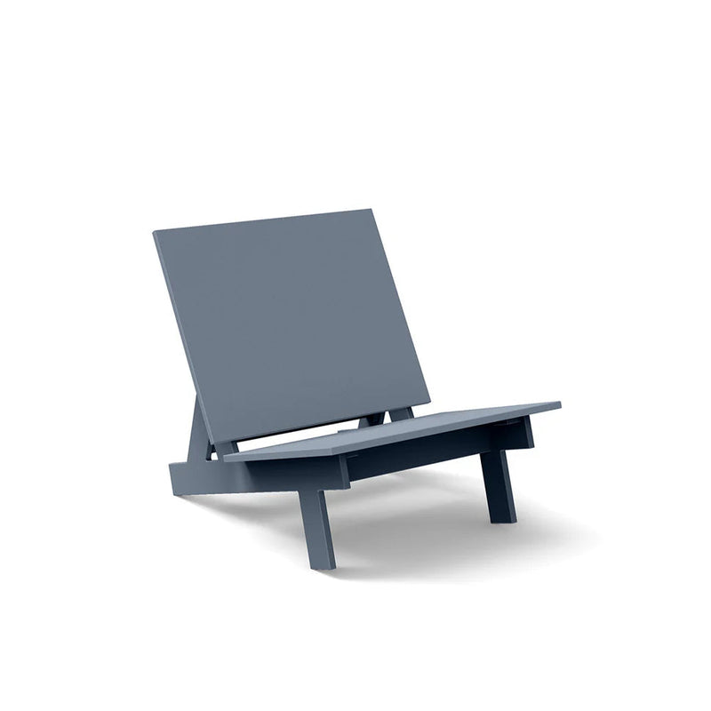 Taavi Recycled Outdoor Chair Outdoor Seating Loll Designs Ash Blue 