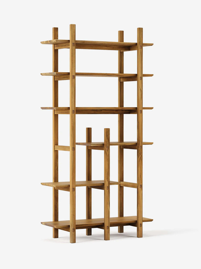 Tall Maderas Shelf Bookshelves MasayaCo Natural 