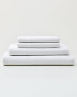 TempTune Cotton Sheet Set Sheet Sets Sijo Full Snow No Flat Sheet