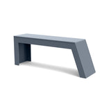 Tessellate Recycled Outdoor Bench Outdoor Seating Loll Designs Ash Blue Slope 