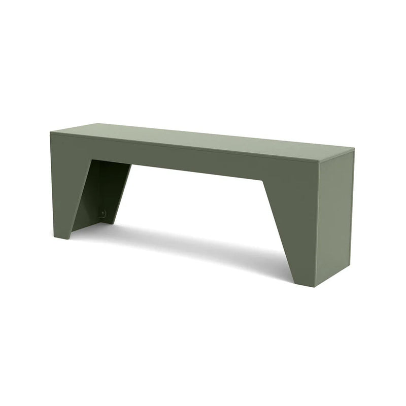 Tessellate Recycled Outdoor Bench Outdoor Seating Loll Designs Sage Wedge 