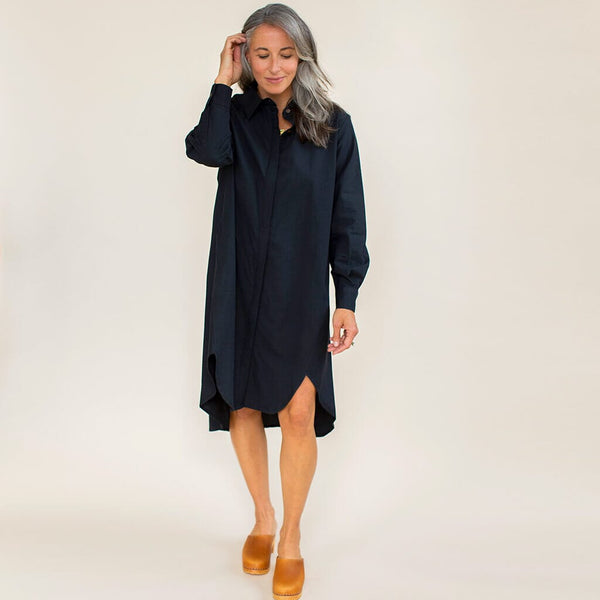 The Cotton Shirt Dress Dresses Mulxiply 