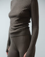 The Knotty Ones Žaltys: Nettle Merino Wool Turtleneck Merino Wool Turtleneck The Knotty Ones 