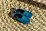 Unisex Molded Sole Low Back Wool Slippers