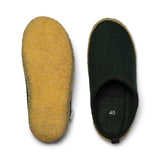 Unisex Outdoor Wool Slides with Rubber Sole