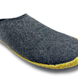 Unisex Outdoor Wool Slides with Rubber Sole