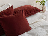 Velvet Tufted Organic Sham