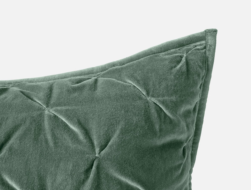 Velvet Tufted Organic Sham