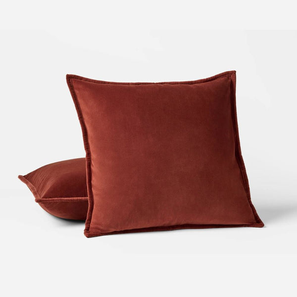 Velveteen Organic Pillow Cover