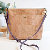 Visionary Cork Crossbody Bag Crossbody Bags Carry Courage Natural Small 