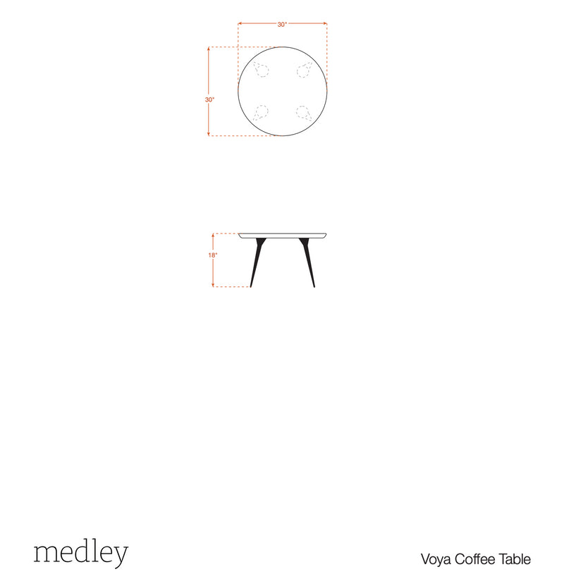 Voya Coffee Table Coffee Tables Medley 