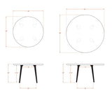 Voya Round Dining Table Dining Tables Medley 