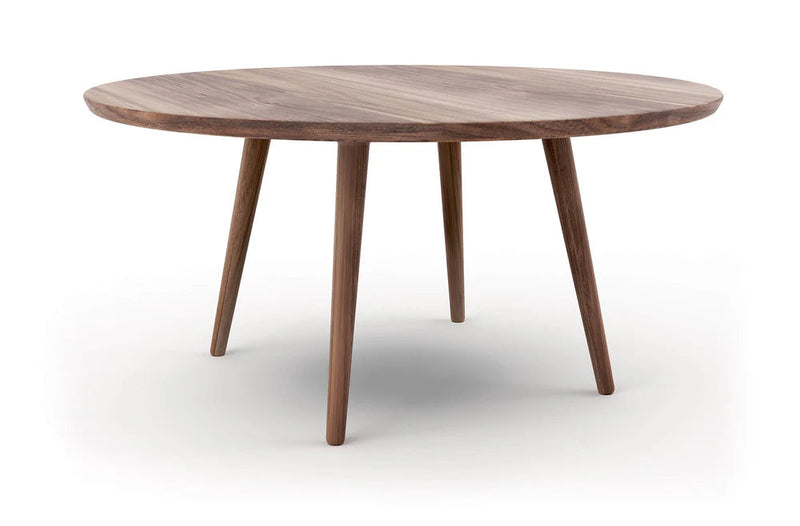 Voya Round Dining Table Dining Tables Medley Walnut 60" 