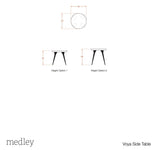 Voya Side Table Side Tables Medley 