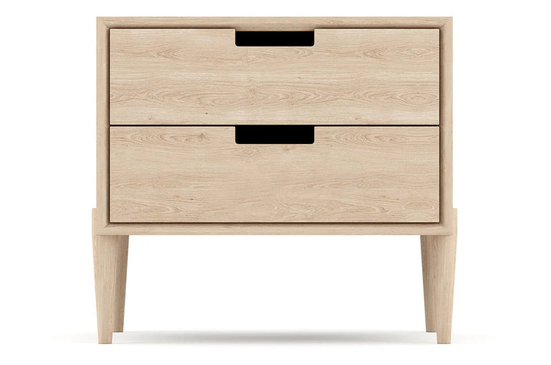 Walt Nightstand Nightstand Medley Maple Cutouts 