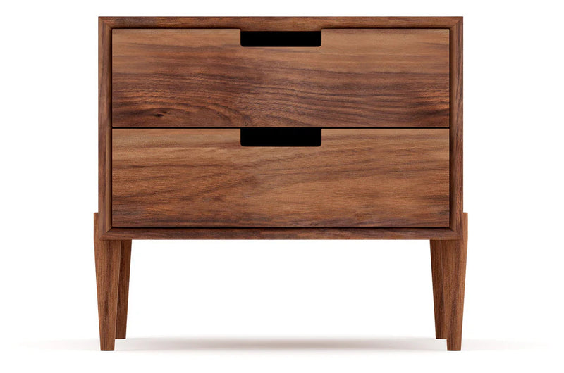 Walt Nightstand Nightstand Medley Walnut Cutouts 