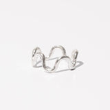 Wavy Band Ring Rings Mulxiply Sterling Silver 6 