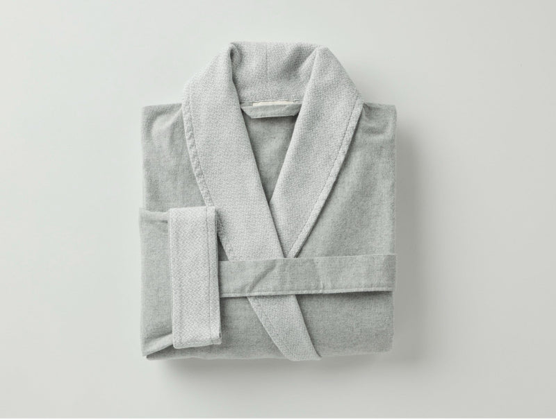 Women's Cloud Brushed Organic Flannel Robe