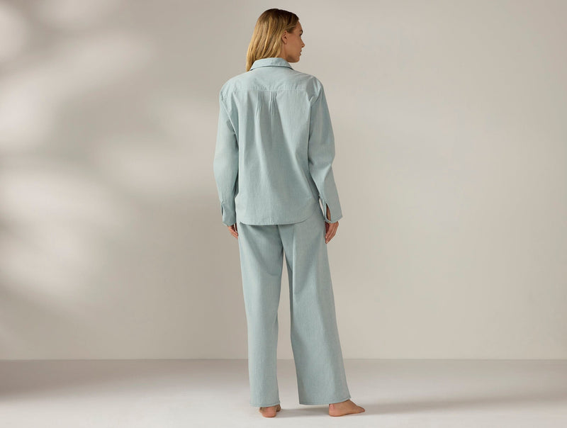 Women's Isla Organic Cotton Long Sleeve Pajama Set