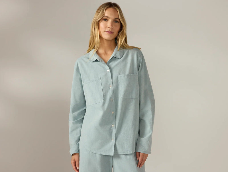 Women's Isla Organic Cotton Long Sleeve Pajama Set