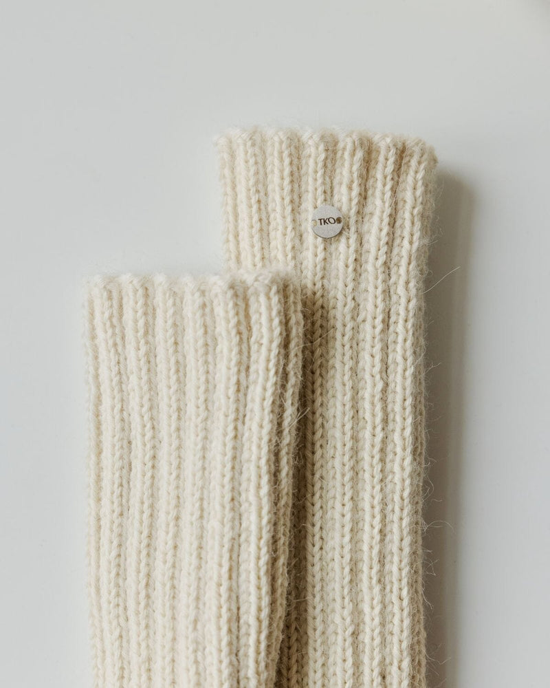 Wool Rib Socks