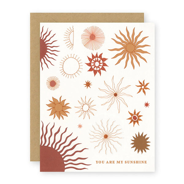 You Are My Sunshine Greeting Card Greeting Card Elana Gabrielle 