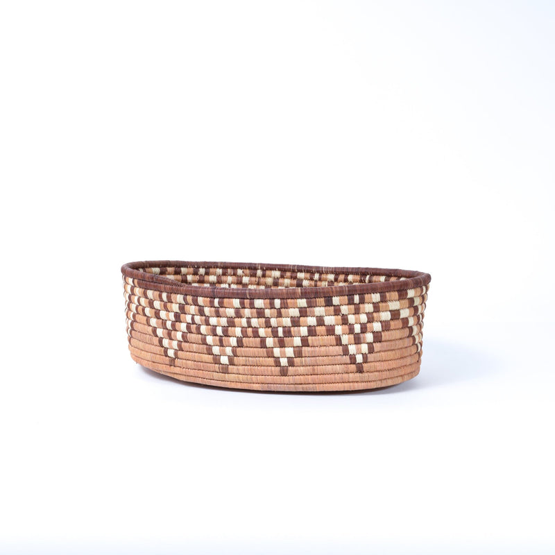 Zig Zag Cultivate Bread Basket Bread Warmers and Baskets Maadili Collective 