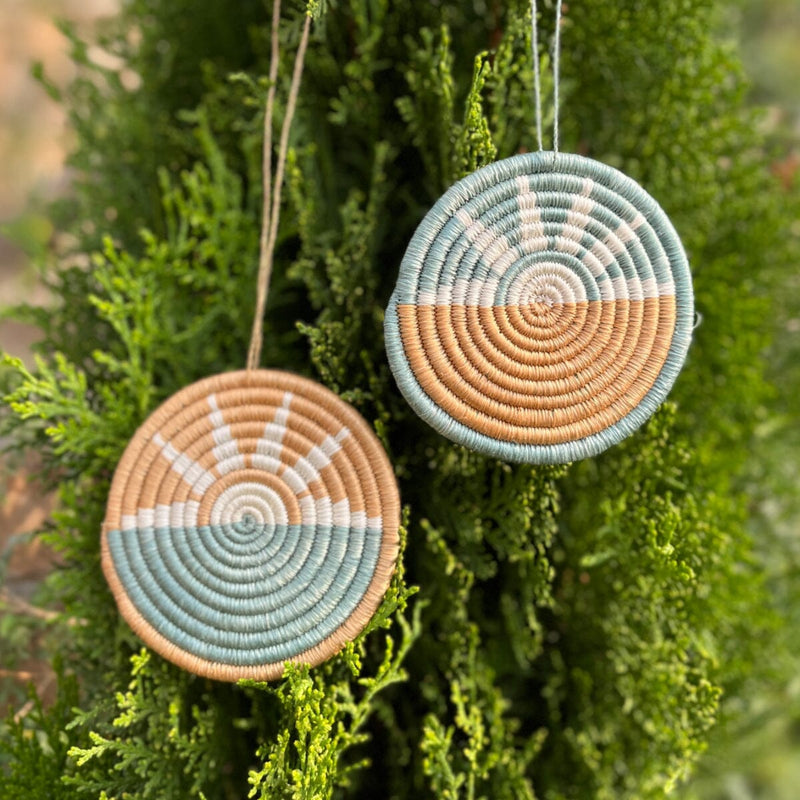 Zubita Ornament - Teal Sea and Sky