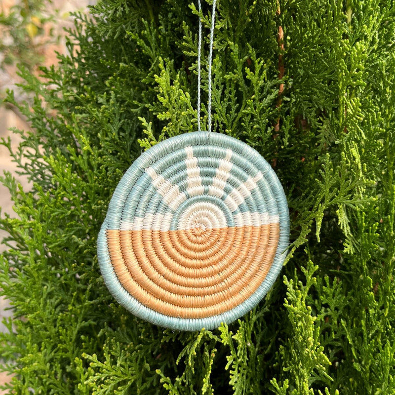 Zubita Ornament - Teal Sea and Sky