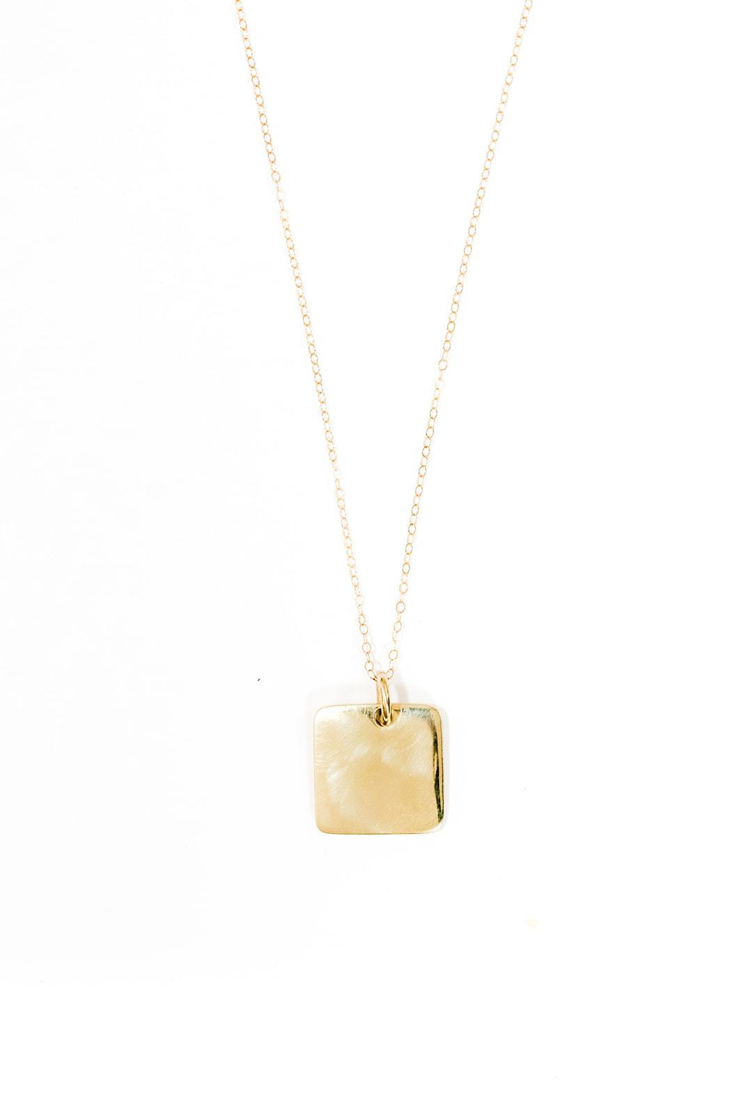 Square Pendant Necklace | Made Trade