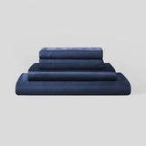 Airy Weight Tencel Eucalyptus Sheet Set Sheet Sets Sijo Sapphire Twin No Flat Sheet