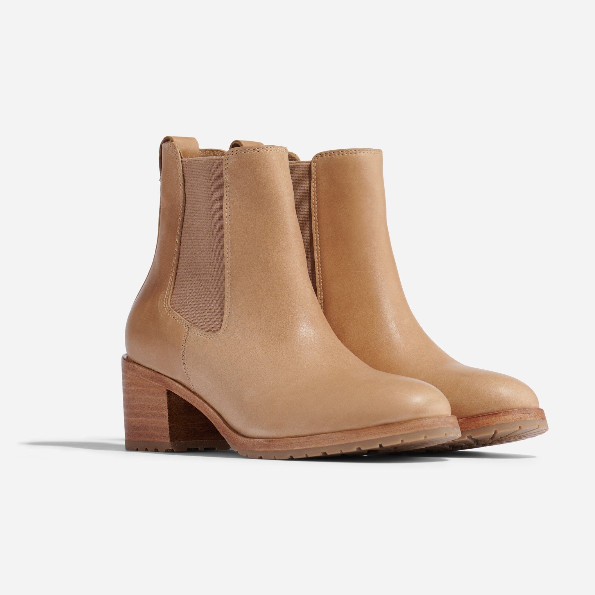 Double-t Chelsea Boot In Almond