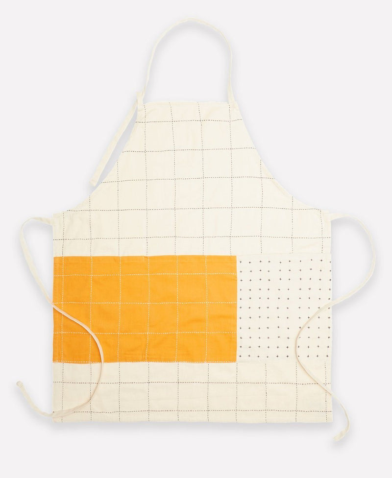 White Canvas Artist Apron - Heirloomed