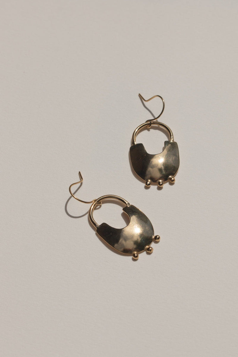 Bamasha Recycled 14k Gold Earrings Earrings Yewo 