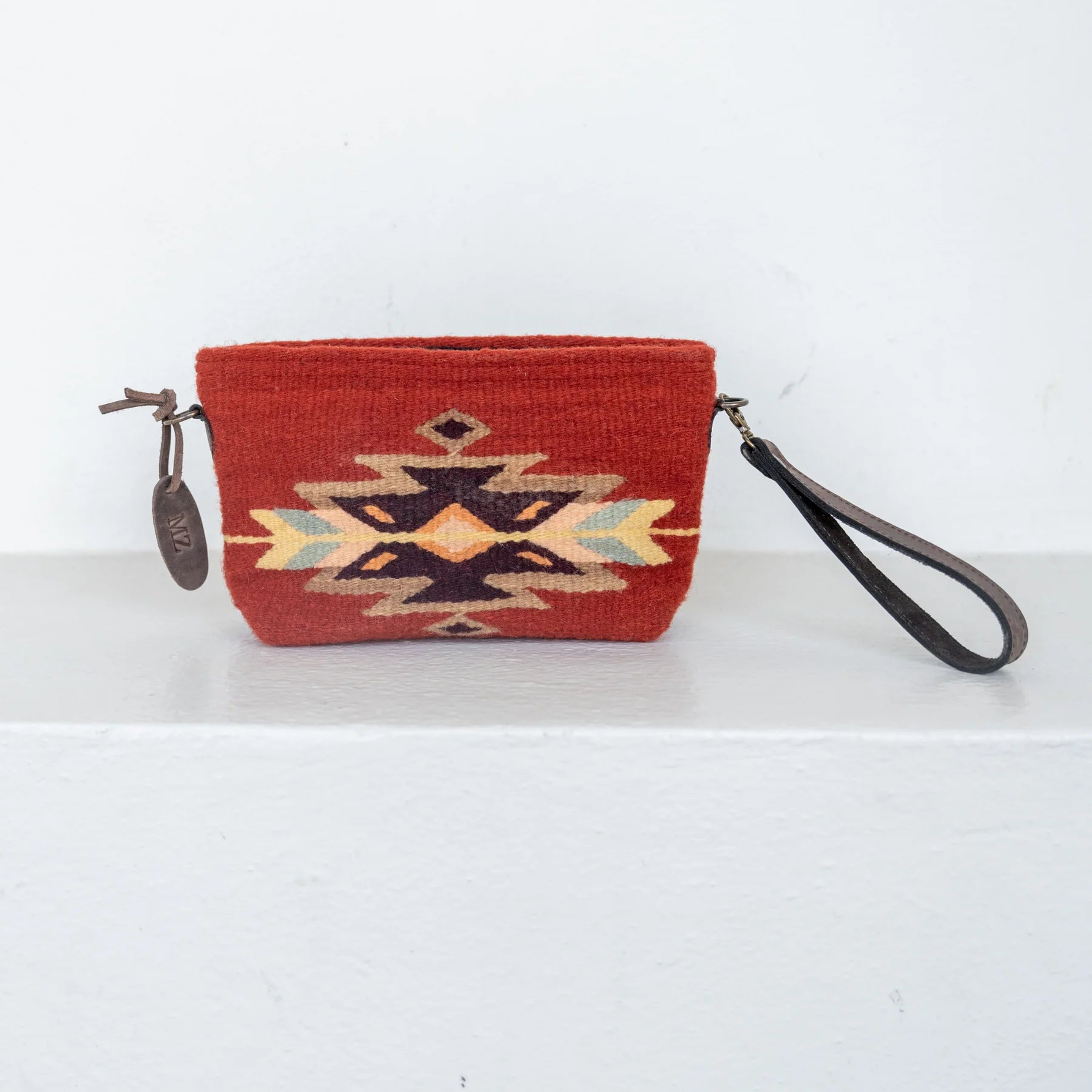 Blood Moon Wool Convertible Clutch Bag | Made Trade