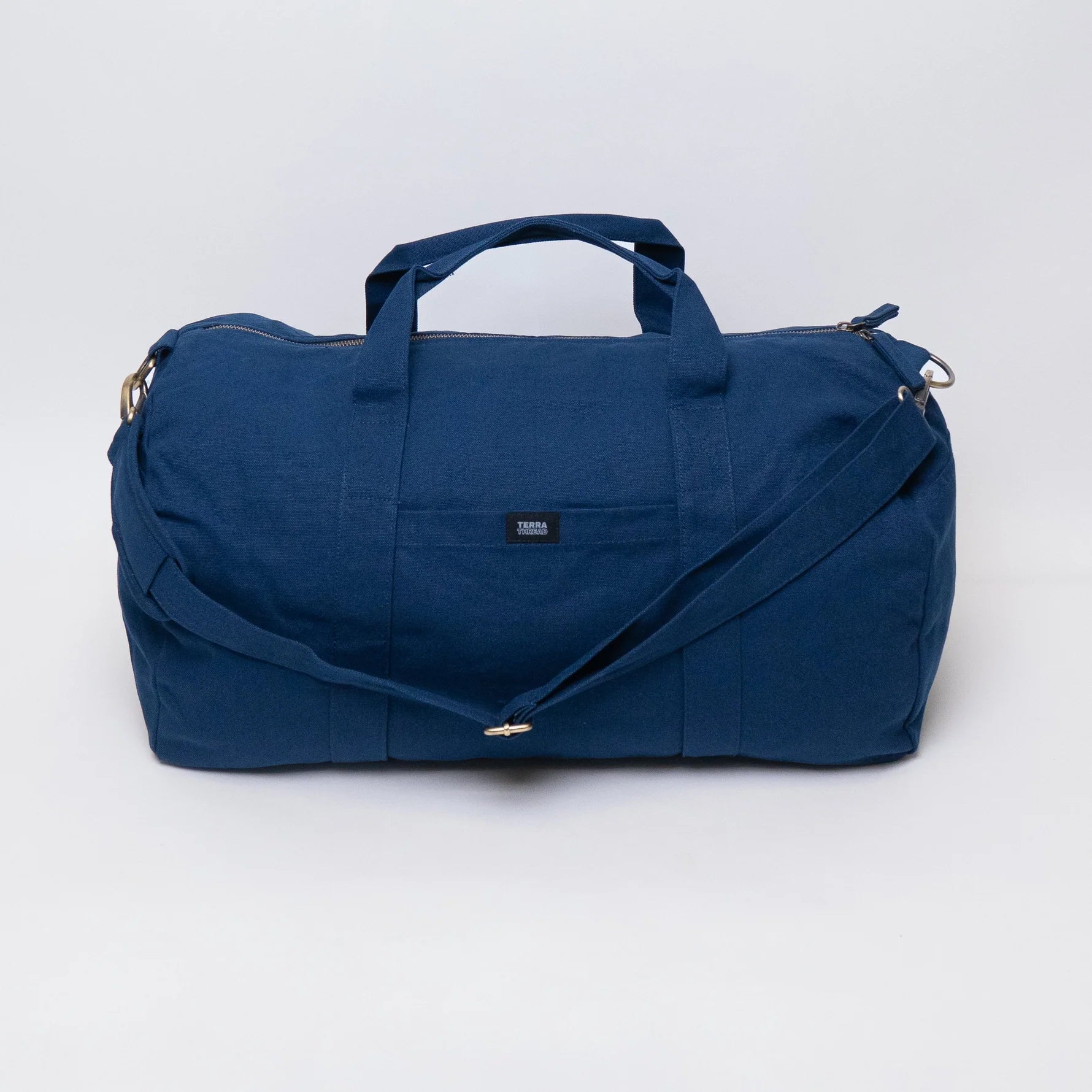 Blue duffel bag online