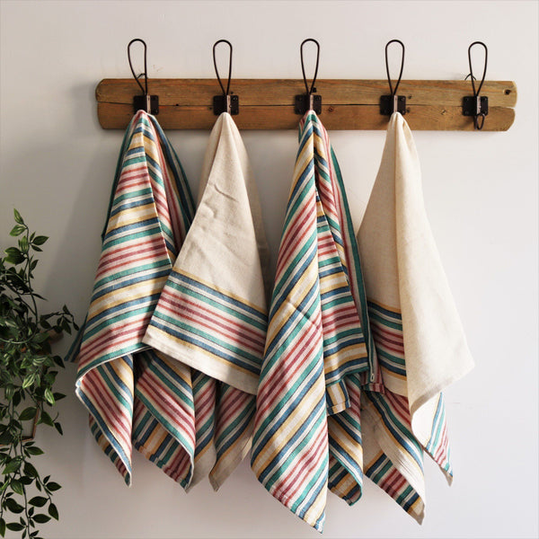 Ethically Crafted Cotton Striped Kitchen Towel – Emory Valley Mercantile