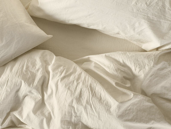 Crinkled Percale Pillowcase Set Pillowcases Coyuchi 