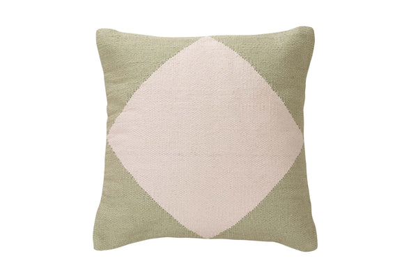 Diamond Accent Throw Pillow Cover Throw Pillows Casa Amarosa Sage 