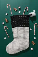 Embroidered Holiday Stocking Stockings Anchal 