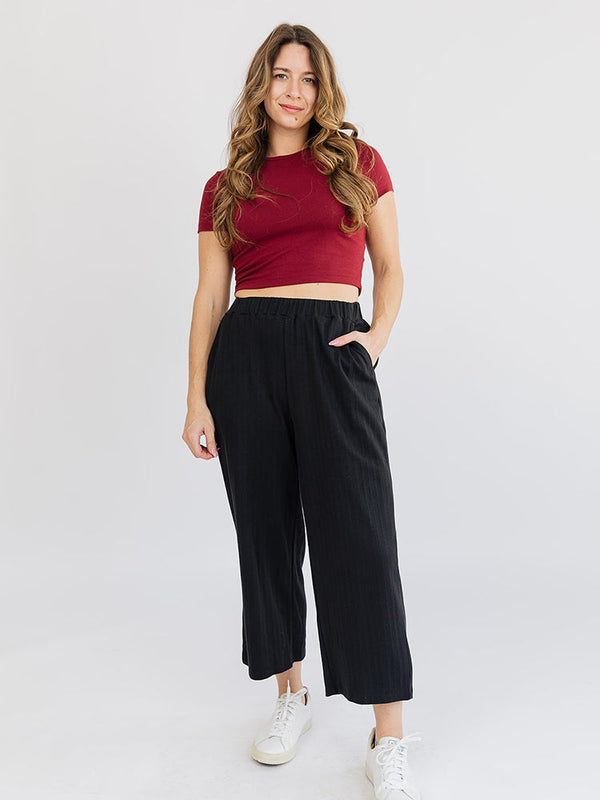 Knitted culotte, Pants, Women's