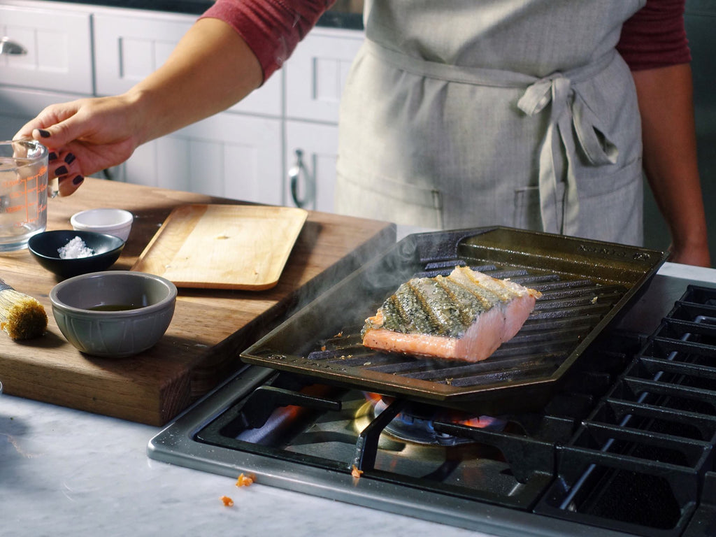 Cast Iron 15 Lean Grill Pan