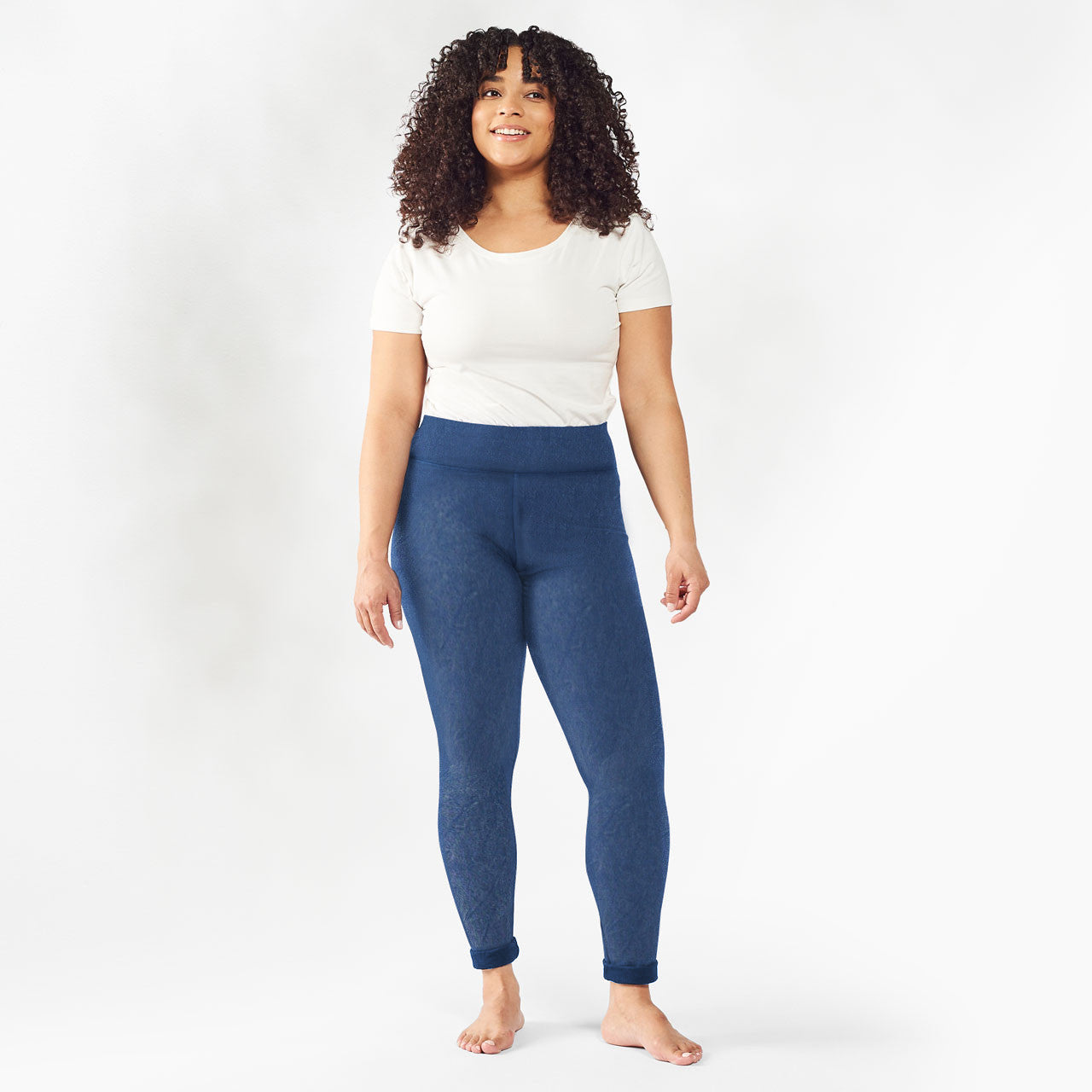  Maggie's Organic Fleece Leggings - Mid Waist Control Gym and  Everday Leggings (Regular, Small, Black) : Clothing, Shoes & Jewelry