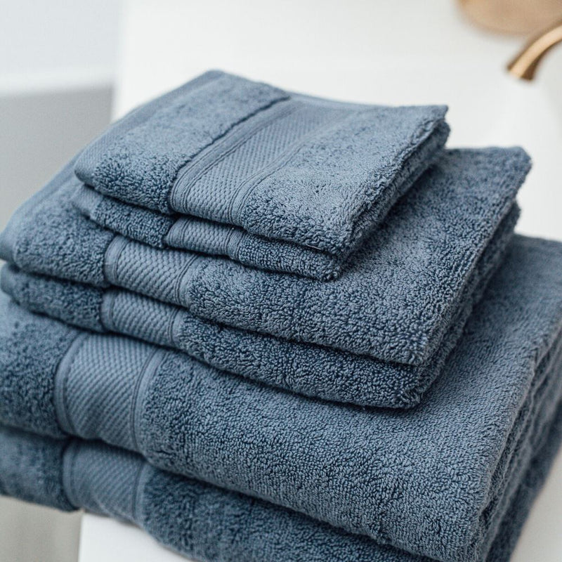 100% Organic Cotton Face Towels Collection Certifified by GOTS and Vegan.org