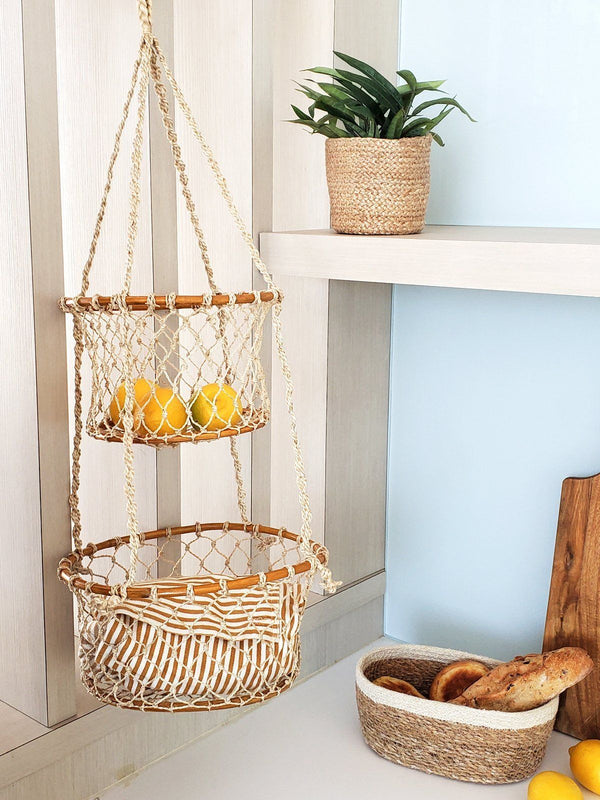  Double Weave Fruit Basket Weaving Kit