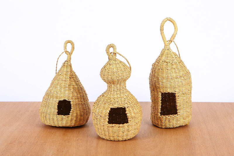 KAZI All Natural Cylinder Birdhouse Bird Houses KAZI 